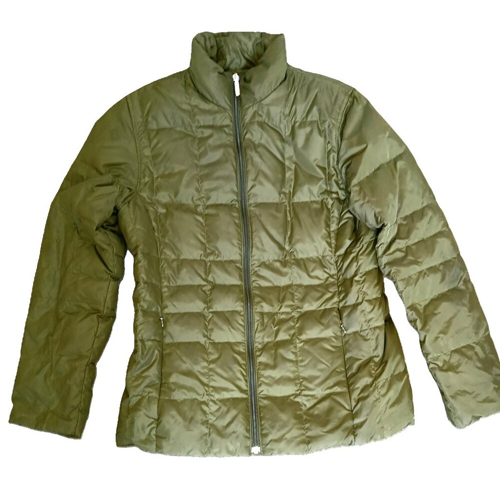 Lands' End / Lands End Goose Down filled Puffer Jacket Coat, Womens Size Small